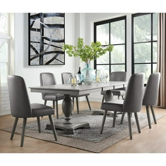 Acme Furniture Katrien Kitchen Extension Solid Dining Table in