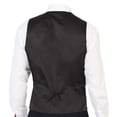 thumbnail image 3 of Gioberti Men's 5 Button Slim Fit Formal Herringbone Tweed Suit Vest, 3 of 5