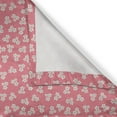 thumbnail image 5 of Ambesonne Country Home Grommet Curtain, Daisies Composition, 50" x 96", Teal Pink White, 5 of 6