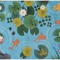 thumbnail image 5 of Momeni Playground Pond Blue Kid Rug 6' X 8'2", 5 of 9