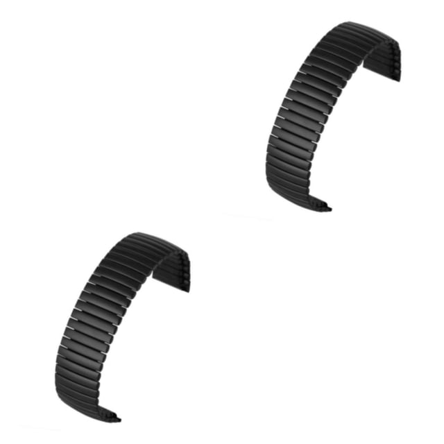 Transemion Durable And Long-lasting Replacement Designed For Elastic 20MM black 2Set