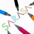 thumbnail image 3 of Zebra - Sarasa Retractable Gel Ink Rollerball - Fast Drying - 0.7mm - Black Ink (10), 3 of 4