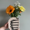 thumbnail image 2 of Unique Hand Vases Hand Shaped Decorative Resin Vase,Funny Flower Vase For Table Centerpiece,Modern Vase Decorative, 2 of 8