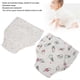 thumbnail image 3 of Insular 2pcs Baby Cotton Training Pants for Infant 6 Layer Newborn Underwear Panties Reusable ClothIce Cream Pattern, 3 of 4