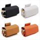 thumbnail image 4 of Bolsa para Pelotas de Golf, Bolsa de Almacenamiento Portátil en la Cintura, de PU, para 2 Soportes para Pelotas de Golf y 4 Tees de Golf, Color Naranja, 4 of 5