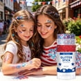 thumbnail image 5 of 4th of July Glitter Stick, Patriotic Red White and Blue Glitter Stick, 250th Birthday USA Flag Stick, 4th of July Outfits Accessories for Kidults Teen Women Men, Independence Day Decor(H), 5 of 7