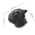 thumbnail image 2 of YOSADIER Pressure Cooker Exhaust Valve Safety Relief Valve Black 1Pack, 2 of 8