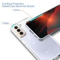 thumbnail image 3 of Allytech Glitter Case for Samsung Galaxy S22 Plus/S22+ 5G 2022, Crystal Clear Bling Sparkly Shiny Soft Flexible TPU Slim Drop Protection Shock-Absorption Case for Galaxy S22 Plus 6.6" 2022, Clear, 3 of 7