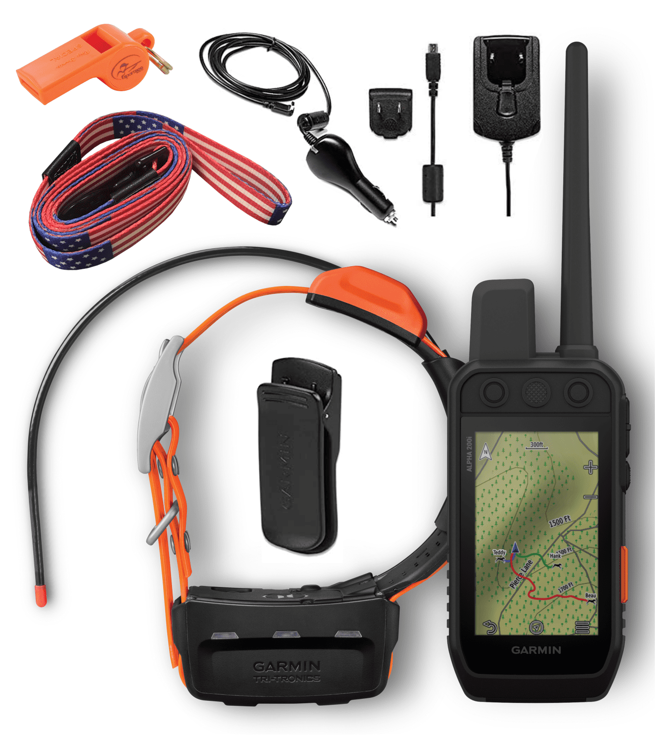 Garmin Alpha 200i/T 5 Mini Dog Tracking Bundle, Handheld and Collar, Utilizes  inReach Technology with Wearable4U Power Pack Bundle - Walmart.com
