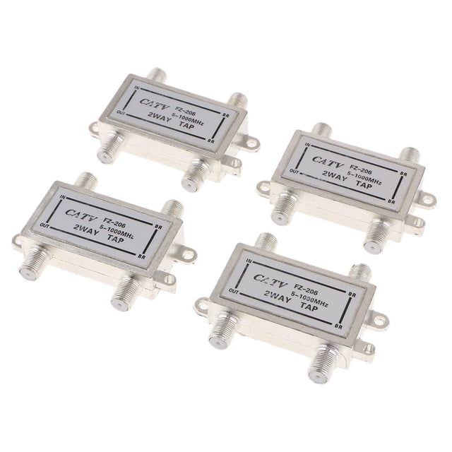 Divisor de TV Por cable coaxial Baoblaze Adaptador divisor de TV 3 vías