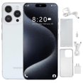 thumbnail image 1 of I15promax Unlocked Smartphone For Android 14.0 Sim 12gb Ram 256gb Rom 8mp+24mp Dual Camera 6800mah Battery Cell Phone, 1 of 5