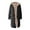 Black, variant on CPNG Girls Sherpa Fleece Lined Jacket Reversible Padded Down Jackets Thick Hooded Long Sleeve Full Zip Up Long Parka Winter Windproof Thermal Coat