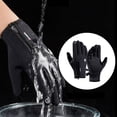 thumbnail image 3 of Guantes de Nieve a Prueba con Calor de Cremallera Mantener para Negro Sunnimix Guantes de snowboard, 3 of 8