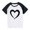 Black, variant on Ovbmpzd Girls' Tops, Tees & Blouses Black Plus Size Casual Heart Prints Pullover Tees Shirts for Girls 3 Years