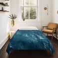 thumbnail image 4 of Dark Blue Nautical Tapestry for Bedroom Wall Hanging Tapestry, Ocean Beach Coastal Seaside Ceiling Backdrop Tapestries Poster Blanket Wall Decor for Teens Room Living Room Dorm 55" x 73", 4 of 8