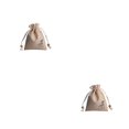 thumbnail image 1 of Inteprter Bolsita fragante de yute de loto, bolsa de papelería, bolsa para eliminación de olores de caramelo, accesorio de luz para armario Marrón claro 2piezas, 1 of 6