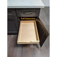 thumbnail image 4 of 17'' Width Pull Out Drawer Garbage Drawer Roll Out Tray Wood Pull Out Drawer Box Kitchen Cabinet Organizer Cabinet Slide Out Shelv Pull-Out Shelf Pull Out Sliding Drawer DIY (Fits RTA Face Frame B21), 4 of 5