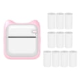 thumbnail image 1 of Pocket Photo Printer Portable Thermal Printing Machine 203dpi Wireless BT Connection for Picture Lable DIY Handcraft List Meno Notes Journal Receipt Paper Instant Printer Sticker with 10 Ro, 1 of 7