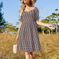 thumbnail image 3 of School Pencils Sleeveless Dress Womens dresses dresses with long sleeves elegant and pretty women's dresses, 3 of 7