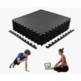 thumbnail image 1 of Xtellar Piso Para Gimnasio Tapete Pesas Uso Rudo Gym 12 Piezas, 1 of 1