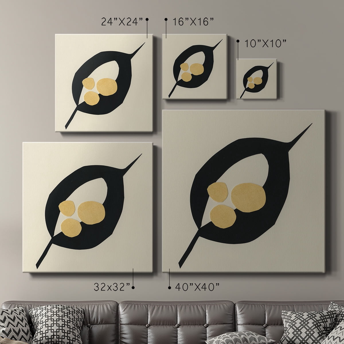 Wexford Home Mod Pod I-Premium Gallery Wrapped Canvas, 16" x 16" - Ready to Hang