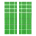 thumbnail image 1 of Unique Bargains 20 Pcs Handwritable Rectangle Gift stickers 1.57"x0.75" Fluorescent Green, 1 of 5