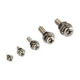 320Pcs Stainless Steel Screws Bolt Nuts Set 2mm 2.5mm 3mm 4mm 5mm 304