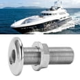 thumbnail image 4 of Thru Hull Fitting, Precise 316 Stainless Steel Universal  Drain Scupper  For Marine, 4 of 8