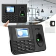 thumbnail image 4 of Access Control System, Time Attendance Machine with Biometrics Fingerprint Recognition, Color Screen Check In Out Reminder for Employee Management, Time Clocks for Employees, 4 of 7