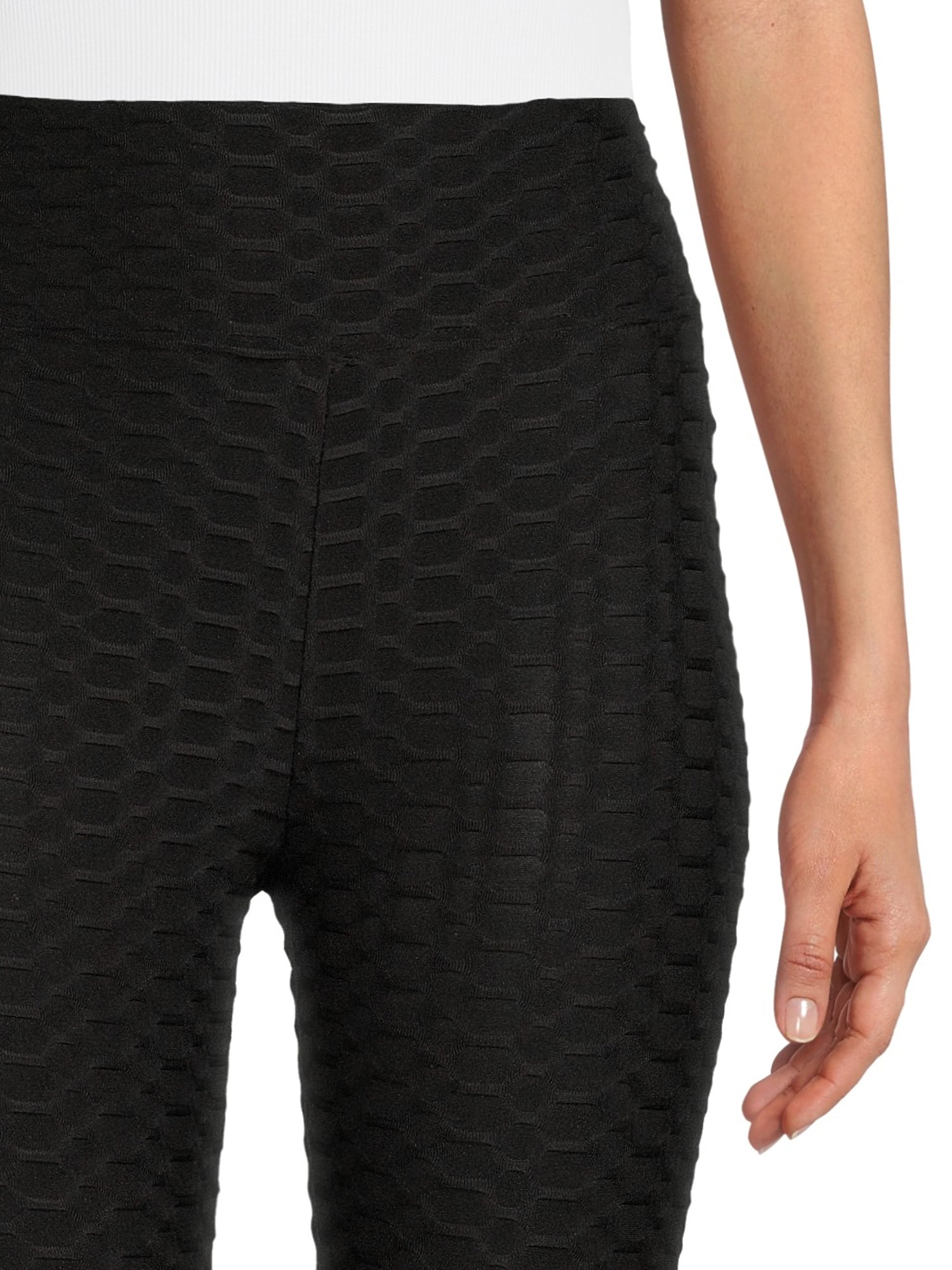 No Boundaries Juniors’ Textured Leggings