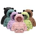 thumbnail image 3 of Beautyzll Toddler Baby Boys Girls Winter Cartoon down Coats for 2-7Y Kids Light Puffer Padded Jacket Kids Bear Hoodie Outerwear, 3 of 10