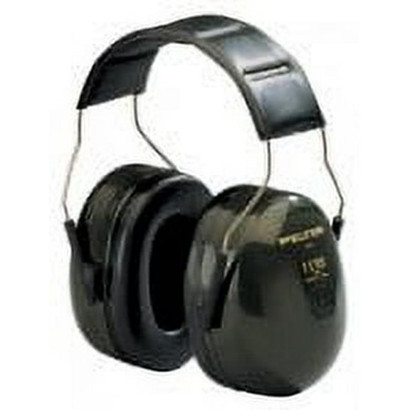 Optime 101 Earmuffs, 27 dB NRR, Dark Green, Over the Head (9 Pack)