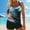 Blue, variant on LoyisViDion Women's Swimsuit Women Plus Size Print Tankini Swimjupmsuit Swimsuit Beachwear Padded Swimwear Blue XXXXXL