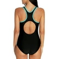 thumbnail image 6 of Womens Athletic High Cut One Piece Swimsuits Racing Back Sport Bathing Suit, 6 of 6
