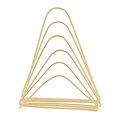thumbnail image 2 of Arch Metal Magazine Rack - Gold Finish, 2 of 4