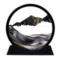 thumbnail image 2 of Sand Art Picture Hourglass Decor, Plastic Dynamic Sandscape Ornament for Home, Office Desk, Wine Cabinet, Elegant Home Display for Stress Relief, 2 of 7
