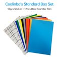 thumbnail image 3 of Coolinbo's Standard Box Set 12pcs Sticker + 12pcs Heat Transfer Film for Party Decoration Sticker, 3 of 8
