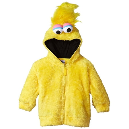 Sesame Street Big Bird Little Boys Costume Hoodie, Yellow