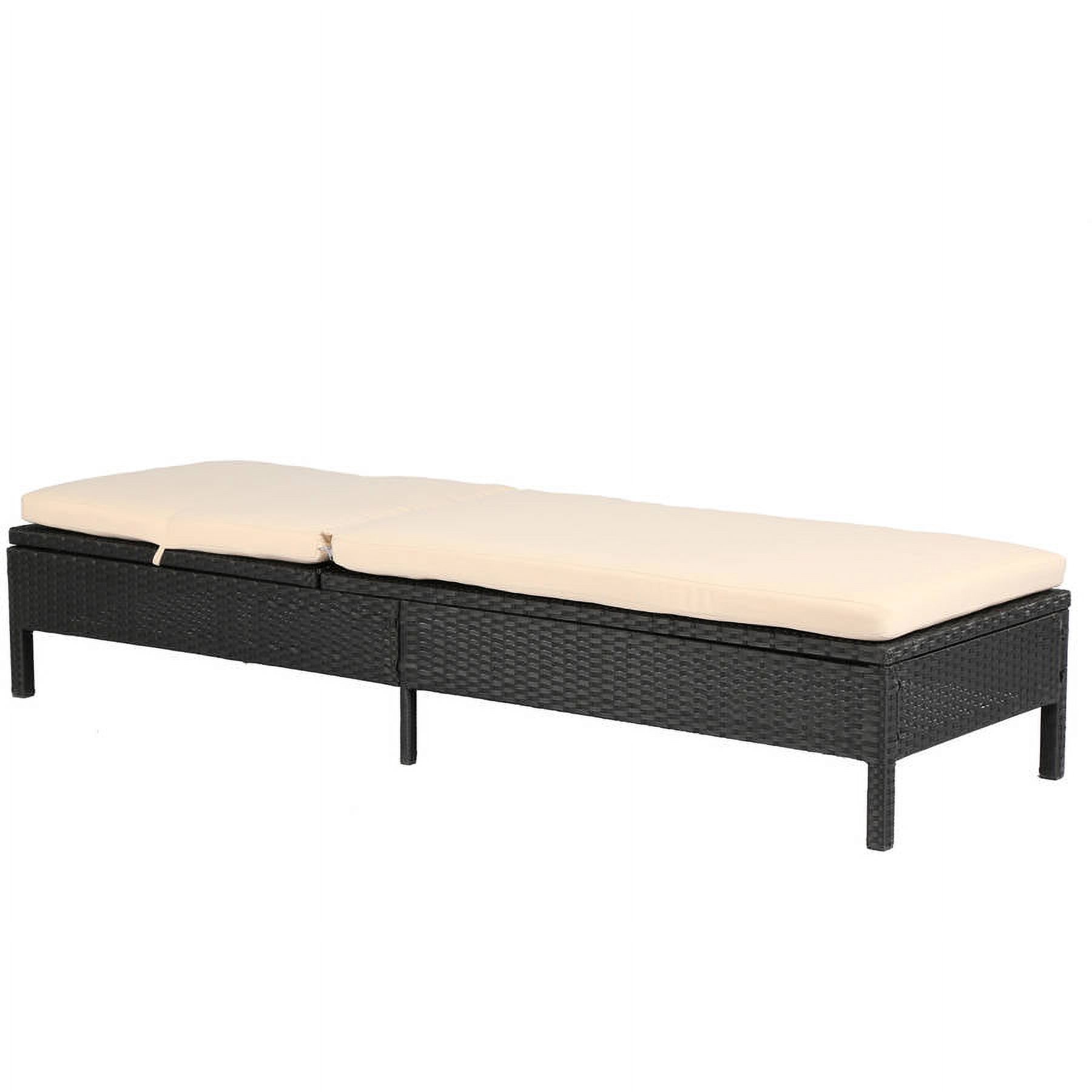 Baner Garden Adjustable Chaise Lounge with Cushions - image 2 of 9