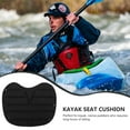 thumbnail image 3 of OFFIGAM Canoe Paddling Seat Pad Long Hours Comfort re Shape for Water Sports Black 1Pack, 3 of 4