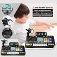 thumbnail image 1 of NAOJIE DJ Music Mixer Table Board Set Toy with Microphone,Lights - Interactive Musical Toys for Ages 3-12 | 100+ Sounds,Piano Keys,Disco Mode,Rechargeable, 1 of 6