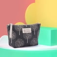 thumbnail image 2 of MesaSe Printed Cosmetic Bag Canvas Purse Zip Makeup Wash Storage Pouch (Style 4), 2 of 5