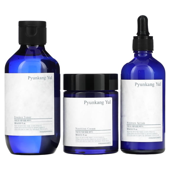 Moisture Skincare Gift Set, Limited Edition, 3 Piece Set, Pyunkang Yul