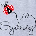 thumbnail image 2 of CafePress - Ladybug Sydney - Cute Infant Baby Football Bodysuit, 2 of 3