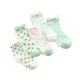 thumbnail image 3 of 5 pares de calcetines de bebé calcetines de algodón elásticos transpirables impresos finos FleinngHoz JD709735697, 3 of 7