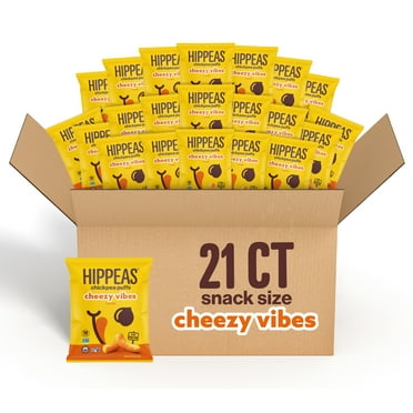 Hippeas Cheezy Vibes Puffs, 21 Ct, 0.8 Oz
