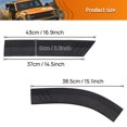 thumbnail image 2 of ALLTIMES 4 Pcs Protecteur de Couvercle de Barre de Roulement de Pilier pour Ford pour Bronco 4 Portes 2021-2023, TPE, 2 of 9