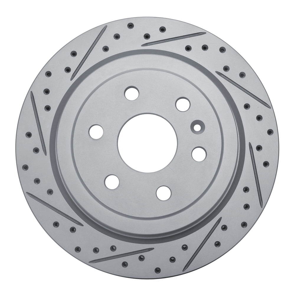 Dynamic Friction Company 830-46045L DFC Geoperformance Rotor - Drilled and Slotted