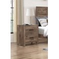 thumbnail image 1 of Topline Home Furnishings Rustic Cherry FInish Night Stand, 1 of 1