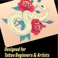 thumbnail image 3 of Tattoo Practice Kit POSEIDON 312Pcs w/ Fake Skin & Ink Cups, 3 of 9
